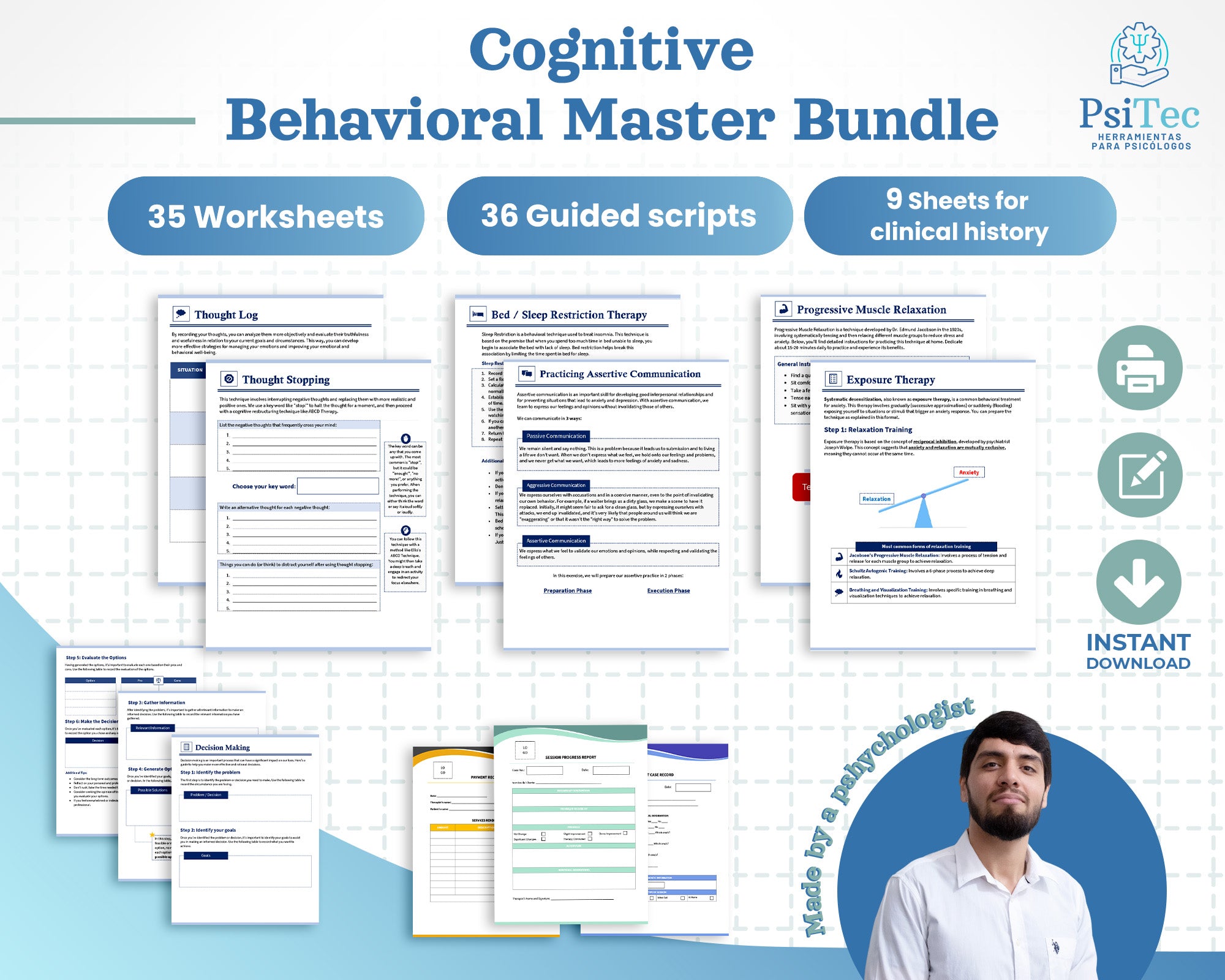 Cognitive-Behavioral Master Bundle